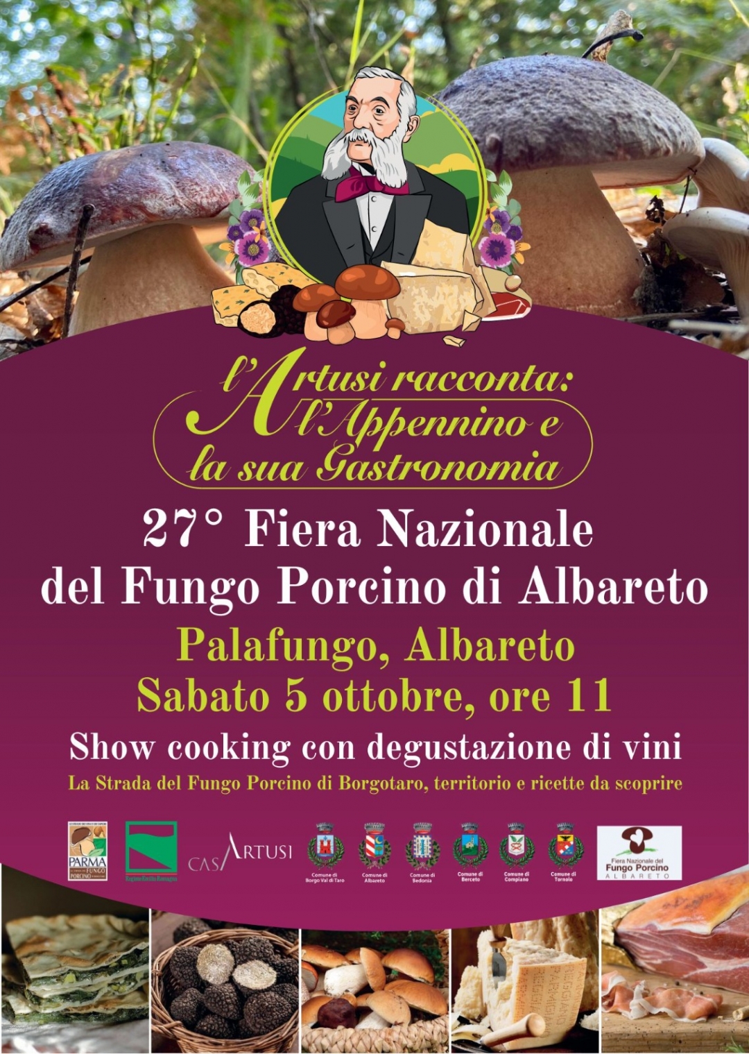 L'Artusi racconta: l'Appennino e la sua Gastronomia - Show cooking e degustazione di vini