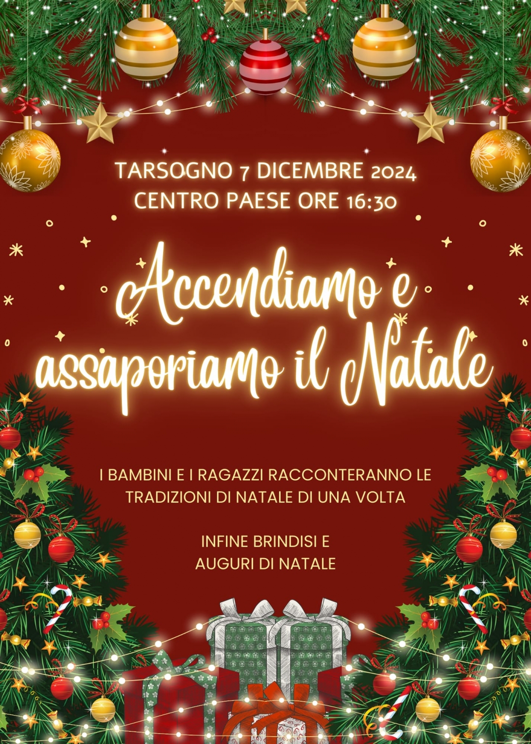Accendiamo e assaporiamo il Natale