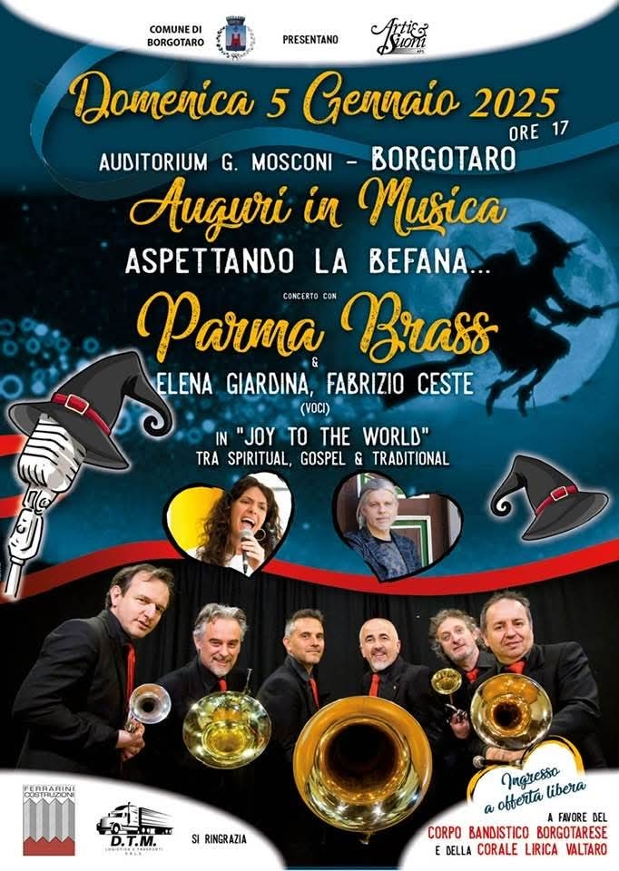 Auguri in Musica aspettando la Befana - Parma Brass