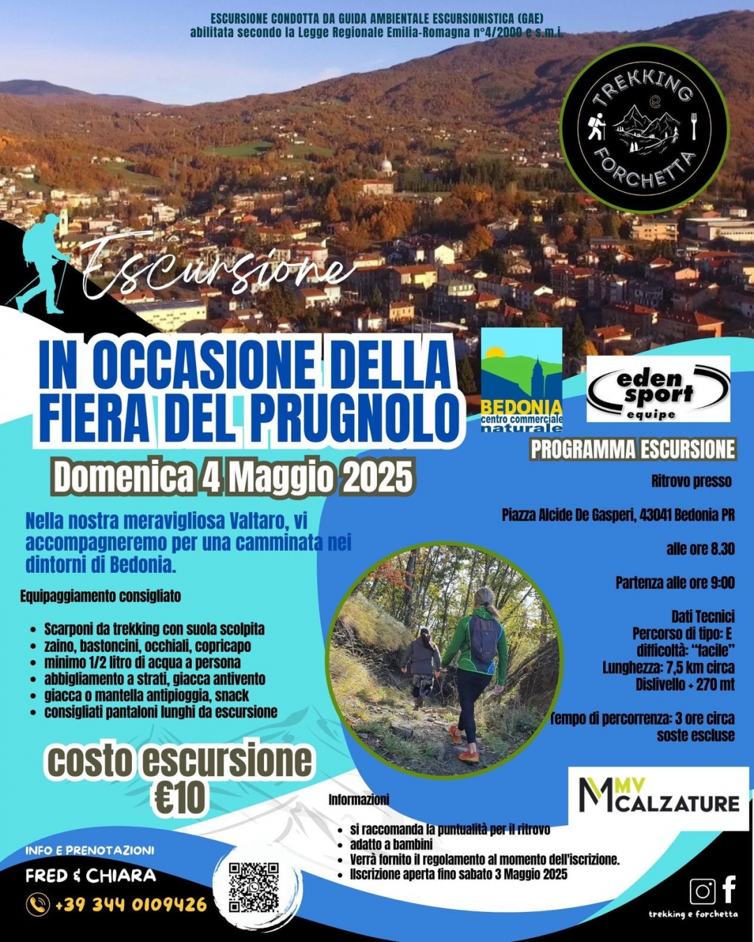 Escursione in occasione della fiera del Prugnolo