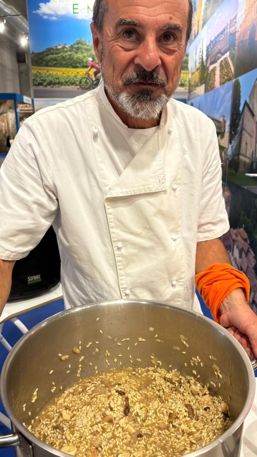 Show cooking con Luca Pardini al Salone del Camper di Parma 2026